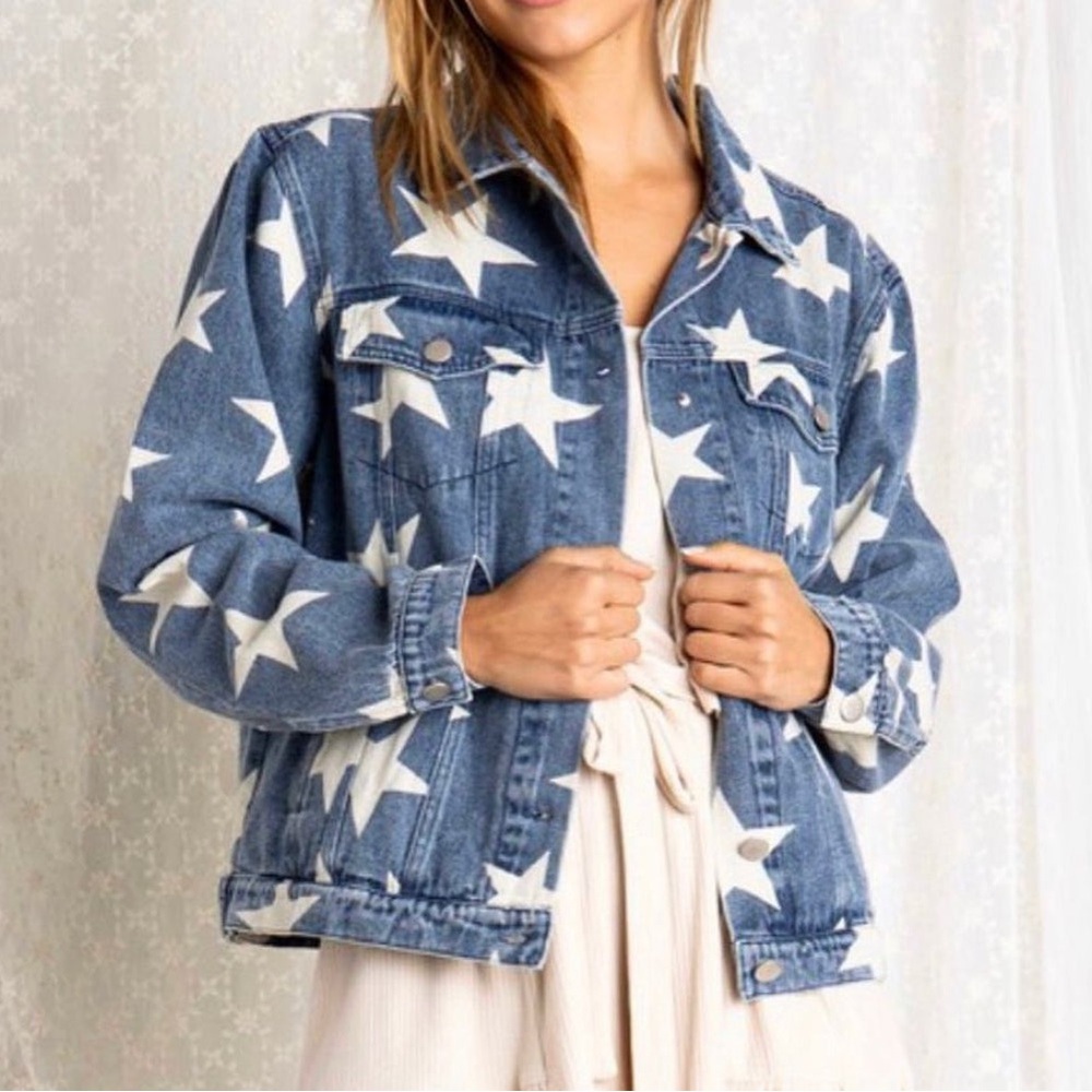 Star Denim Jacket